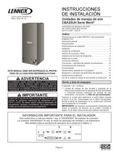 Lennox Merit CBA25UH Serie Instrucciones De Instalación