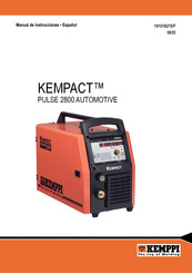 Kemppi KEMPACT PULSE 2800 AUTOMOTIVE Manual De Instrucciones