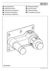 KEUCO IXMO 59556 000070 Instrucciones De Instalación