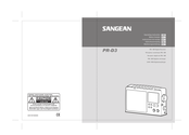 Sangean PR-D3 Instruccion De Manejo