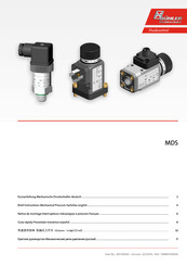 Bühler technologies MDSM Guía Rápida