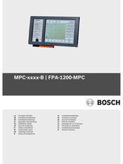 Bosch MPC-B Serie Guia De Instalacion