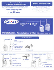 Graco DECOR 2M03 Manual Del Propietário