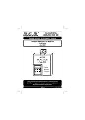 A.E.B. PLATINOS 531 Manual De Instrucciones