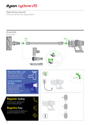 Dyson cyclone v Manual De Instrucciones