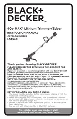 Black+Decker LST540 Manual De Instrucciones