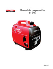 Honda EU20i Manual De Preparación