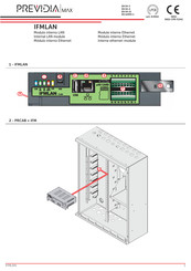 INIM Electronics PREVIDIA MAX IFMLAN Manual De Instrucciones