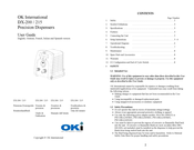 OK International DX-200 Guia Del Usuario