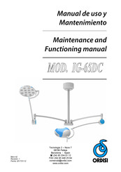 ORDISI IG-65DC Manual De Uso Y Mantenimiento