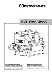 Kongskilde RVS 10000 Manual Del Operador