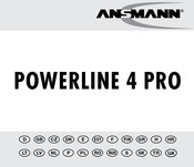 ANSMANN POWERLINE 4 PRO Manual Del Usuario