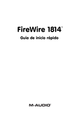 M-Audio FireWire 1814 Guia De Inicio Rapido