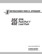 cascade corporation QFM 35E Instrucciones Para El Operador