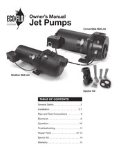 Eco-Flo EFCWJ7-A El Manual Del Propietario