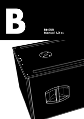 d&b audiotechnik B6-SUB Manual De Instrucciones