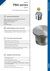 IDEC Apem PBAR2AFB000MX Instrucciones De Utilizacion