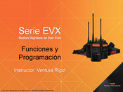 Vertex Standard EVX Serie Funciones Y Programación