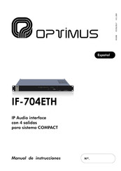 Optimus COMPACT IF-704ETH Manual De Instrucciones