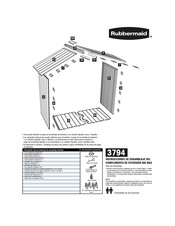 Rubbermaid 3794 Instrucciones De Ensamblaje