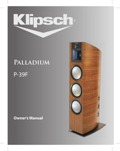 Klipsch Palladium P-39F Manual Del Proprietário