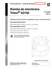 Graco 253704 Instrucciones - Lista De Piezas