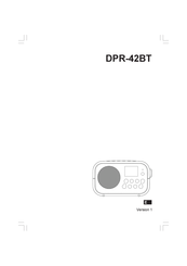 Sangean DPR-42BT Manual De Instrucciones