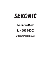 Sekonic DigiCineMate L-308DC Manual De Instrucciones