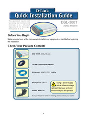 D-Link DSL-300T Manual Del Usuario