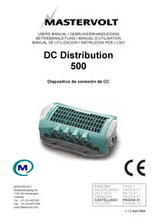 Mastervolt DC Distribution 500 Manual De Utilización