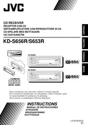 JVC KD-S656R Manual De Instrucciones