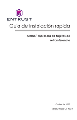 Entrust CR805 Guía De Instalación Rápida