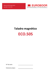 Euroboor ECO.50S Manual Del Operador