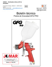 Jomar GFG PRO Boletín Técnico