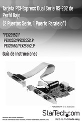 StarTech.com RS-232 Serie Guía De Instrucciones