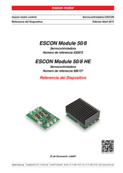 Maxon Motor 532872 Referencia Del Dispositivo