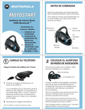 Motorola MOTOSTART H350 Guia De Inicio Rapido