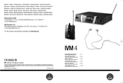 AKG Acoustics IVM4 Modo De Empleo