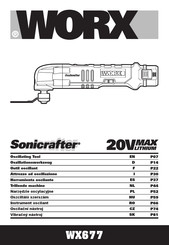 Worx Sonicrafter WX677 Manual Original