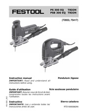 Festool TRION PSB 300 EQ Instructivo Importante