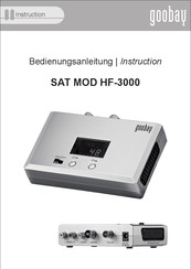 Goobay SAT MOD HF-3000 Instrucciones