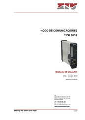 ZIV SIP-2 Manual De Usuario