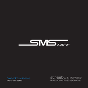 SMS Audio Street by 50 In-Ear SMS-EB-SPRT Serie Manual Del Propietário