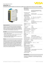 Vega VEGATOR 112 Manual De Inicio Rápido