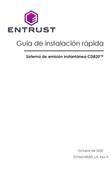 Entrust CD820 Guía De Instalación Rápida