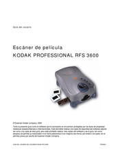 Kodak PROFESSIONAL RFS 3600 Guia Del Usuario