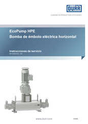 DÜRR EcoPump HPE Instrucciones De Servicio