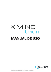 ACTEON X MIND trium Manual De Uso