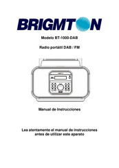 Brigmton BT-1000-DAB Manual De Instrucciones
