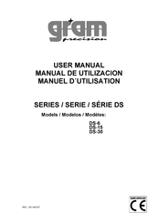 Gram Precision DS-30 Manual De Utilización